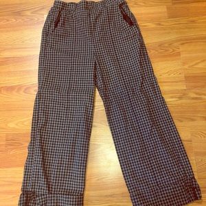 Checkered pants